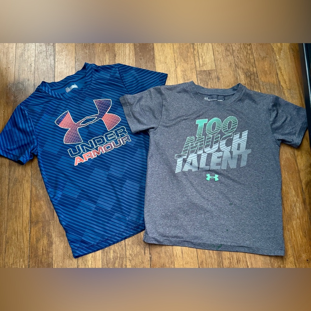 Boys 2-Piece Shirt Set ~ Under Armour ~ Size 6~